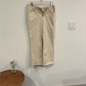 Marc New York Women's Tan Straight Leg Jeans